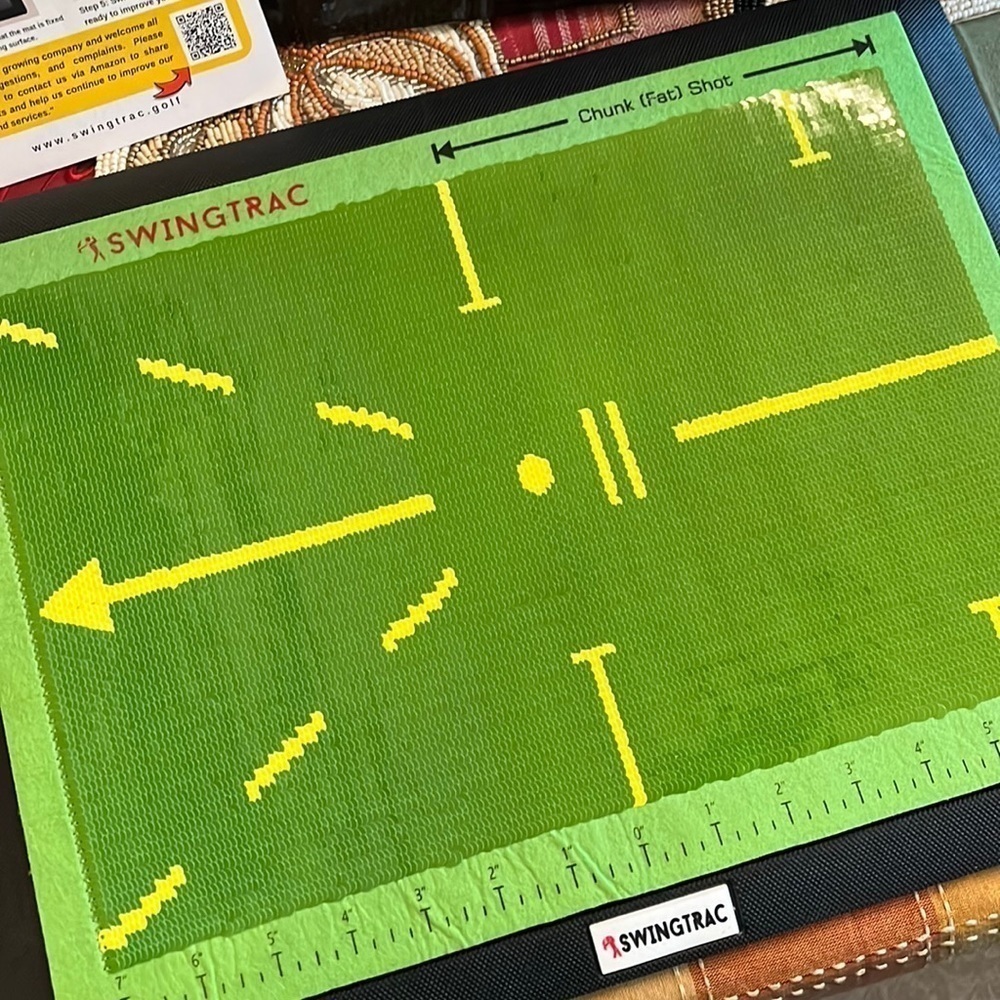 Golf Training Mat - Green - Picture 5 of 7